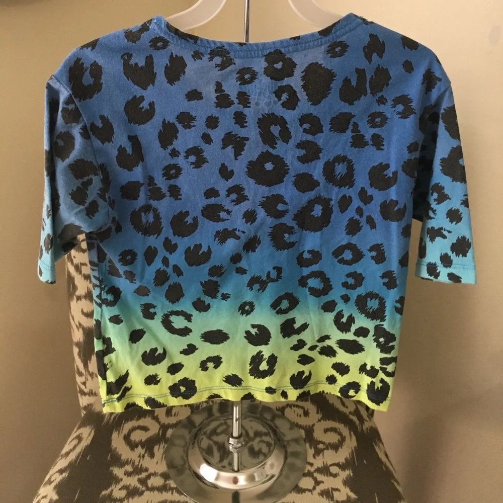Justice for girls animal print‎ top sz 6
